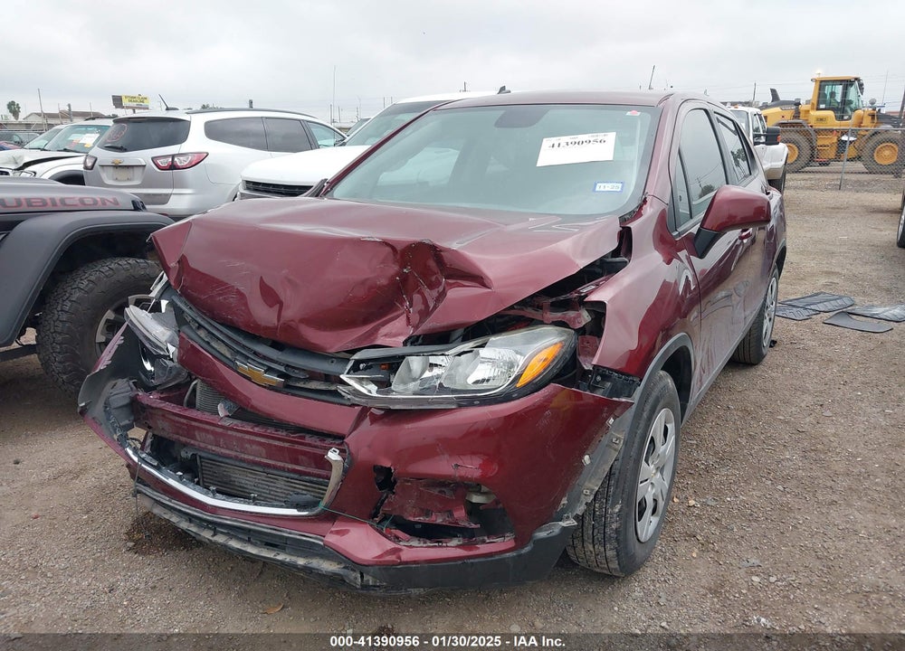 2017 CHEVROLET TRAX LS VIN: 3GNCJKSB8HL151730
