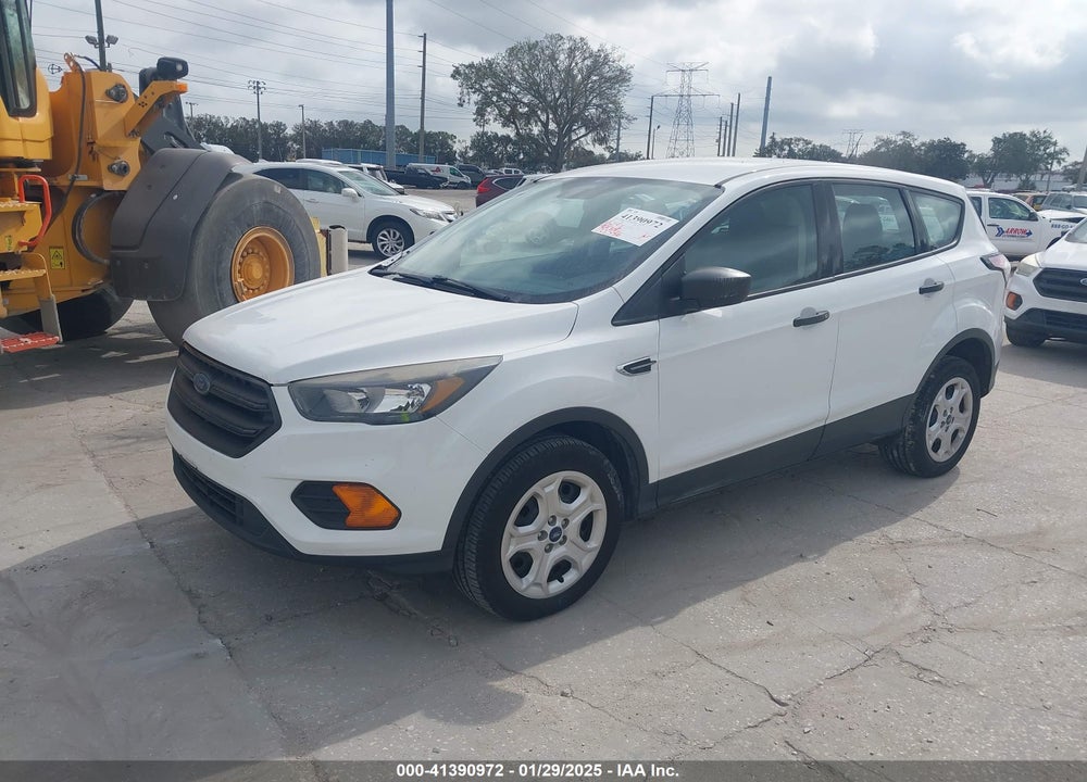 2018 FORD ESCAPE S VIN: 1FMCU0F76JUC87582