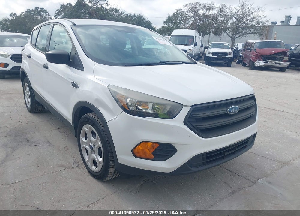 2018 FORD ESCAPE S VIN: 1FMCU0F76JUC87582