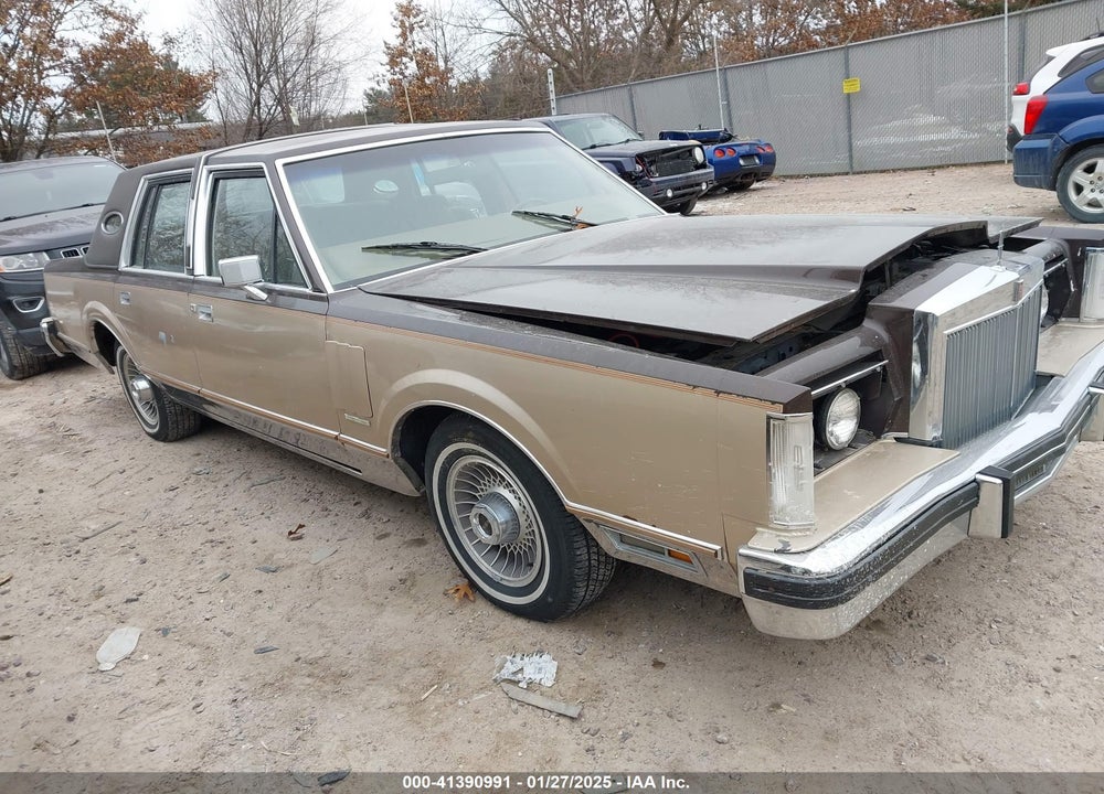 1981 LINCOLN MARK VI VIN: 1MRBP96F3BY611565
