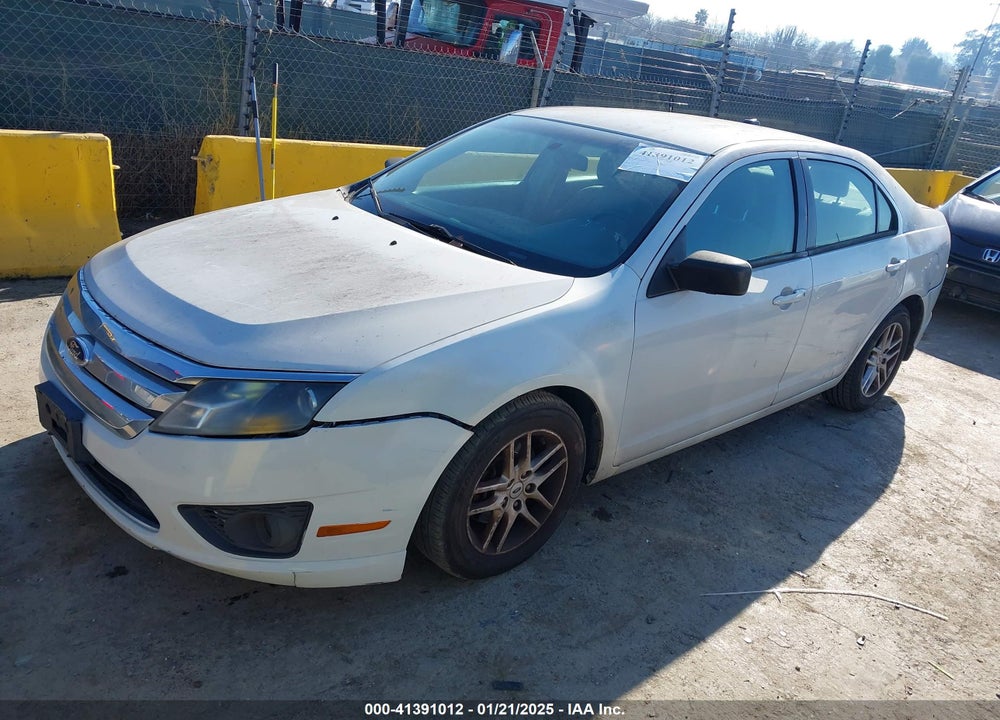 2012 FORD FUSION VIN: 3FAHP0GA7CR138674