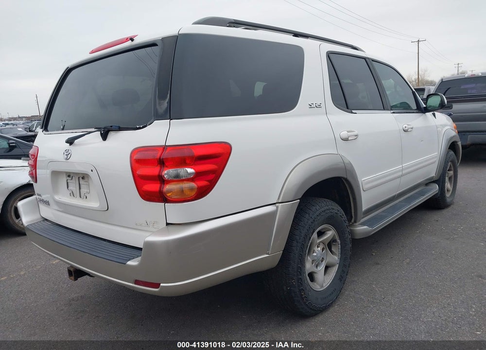 2002 TOYOTA SEQUOIA VIN: 5TDZT34A32S085922