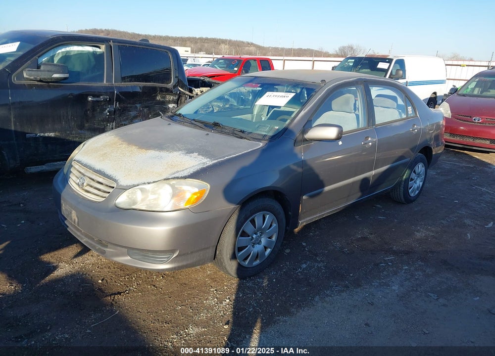 2003 TOYOTA COROLLA LE VIN: 1NXBR32E63Z129457