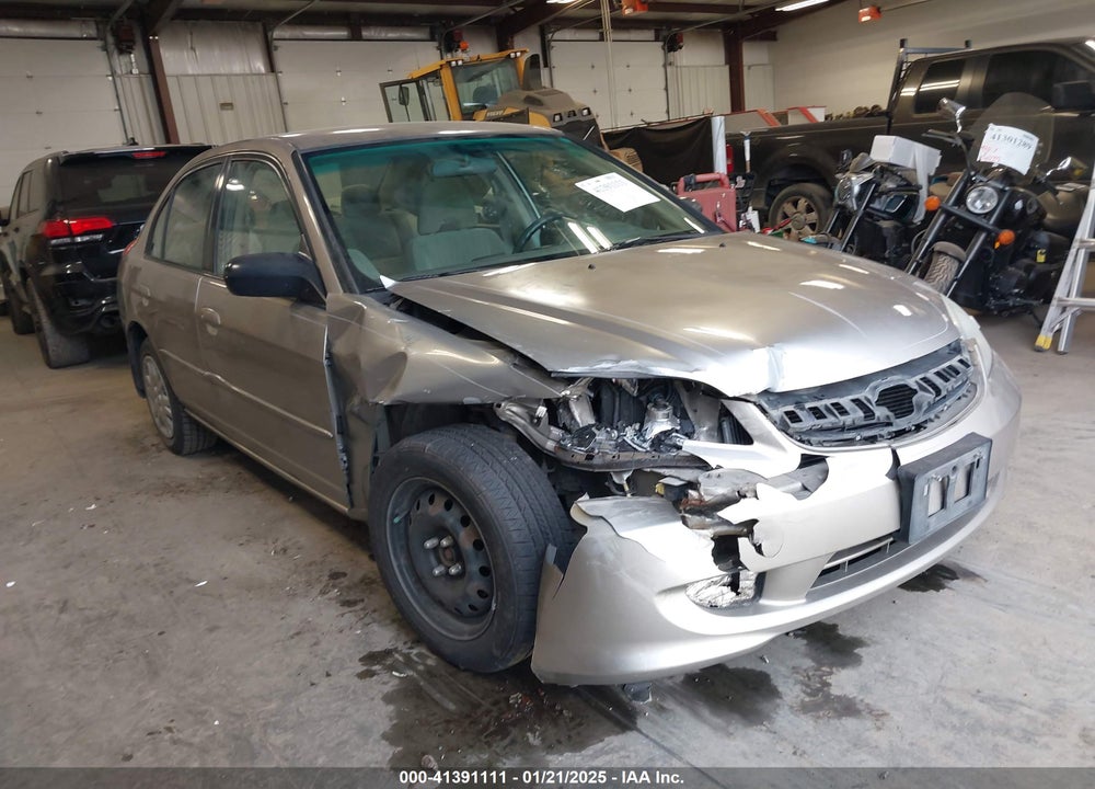 2004 HONDA CIVIC LX VIN: 2HGES16554H588991