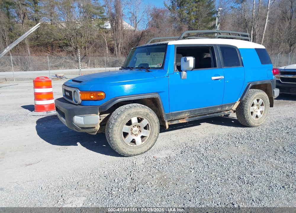 2007 TOYOTA FJ CRUISER VIN: JTEBU11F070070044
