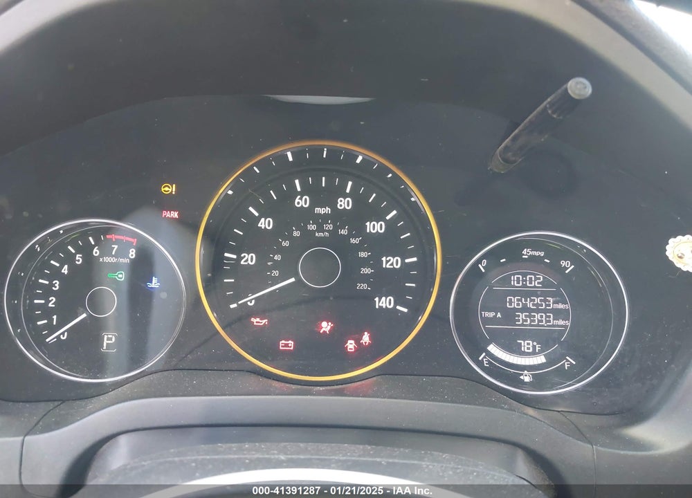 2017 HONDA HR-V LX VIN: 3CZRU6H30HG705122