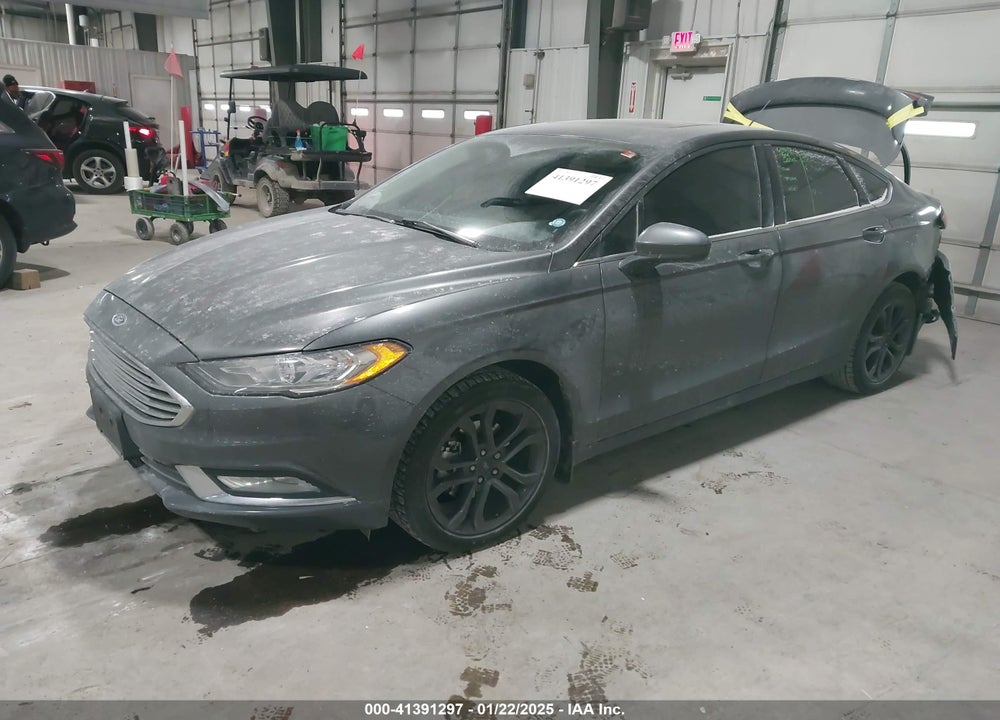 2018 FORD FUSION VIN: 3FA6P0H91JR184543