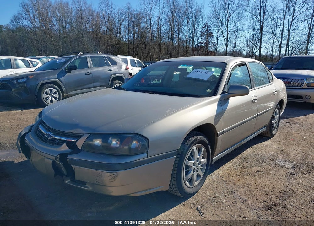 2001 CHEVROLET IMPALA VIN: 2G1WF52E119252144