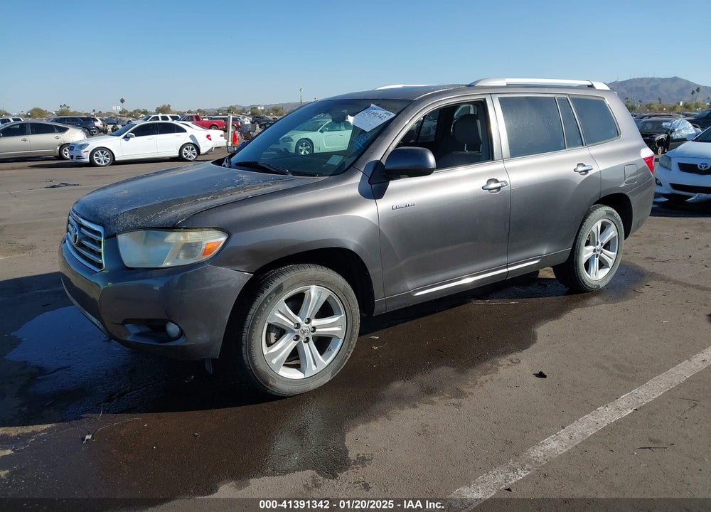 2008 TOYOTA HIGHLANDER LIMITED VIN: JTEDS42A982013995