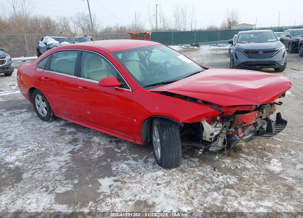 2009 CHEVROLET IMPALA LT VIN: 2G1WT57N791293731
