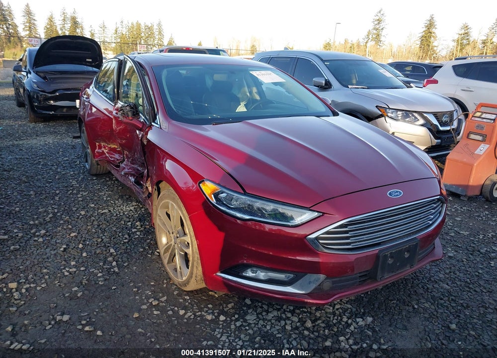 2017 FORD FUSION TITANIUM VIN: 3FA6P0D98HR101027