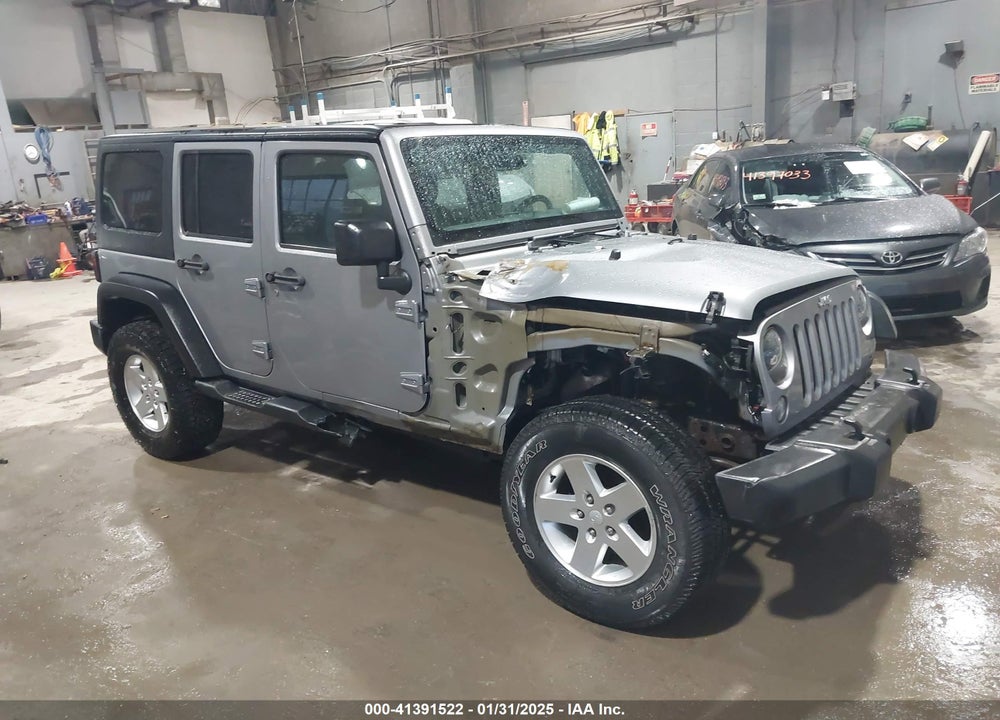 2015 JEEP WRANGLER UNLIMITED SPORT VIN: 1C4BJWDG1FL506105