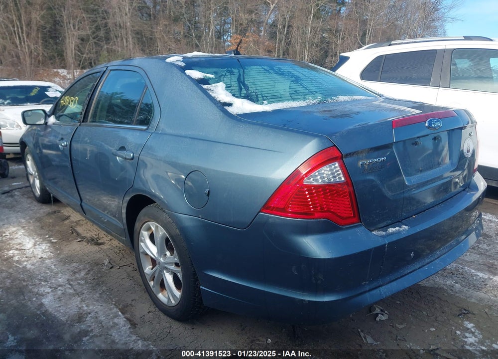 2012 FORD FUSION SE VIN: 3FAHP0HA2CR101210