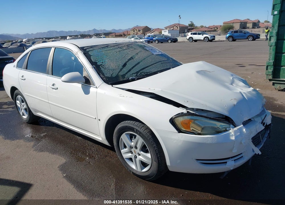 2008 CHEVROLET IMPALA LS VIN: 2G1WB58N581360214