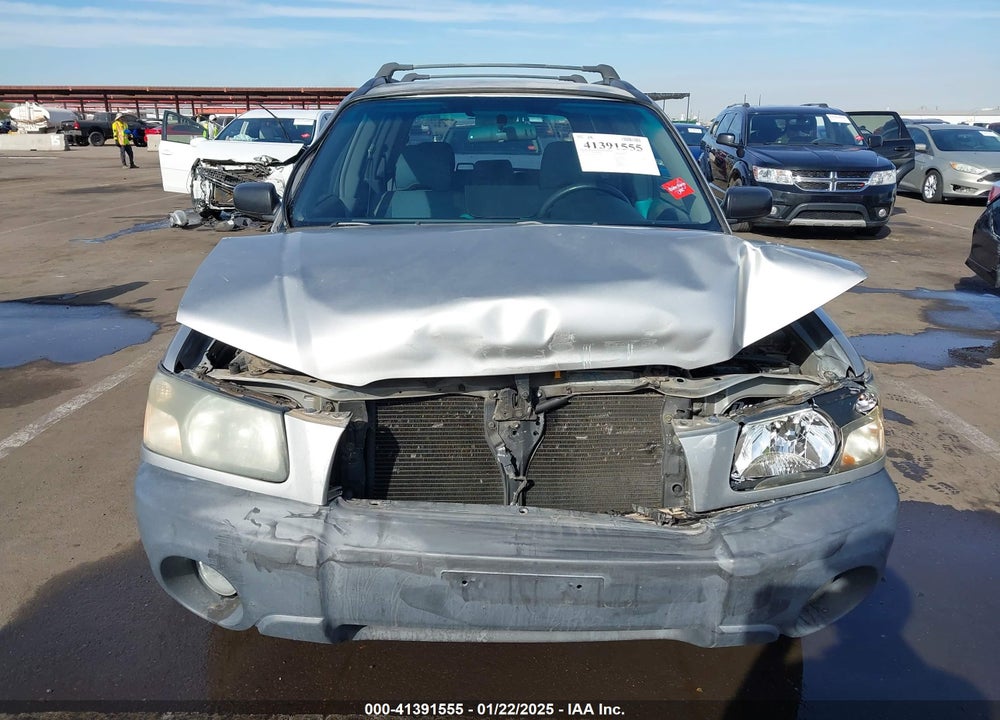 2005 SUBARU FORESTER 2.5X VIN: JF1SG63685H707644