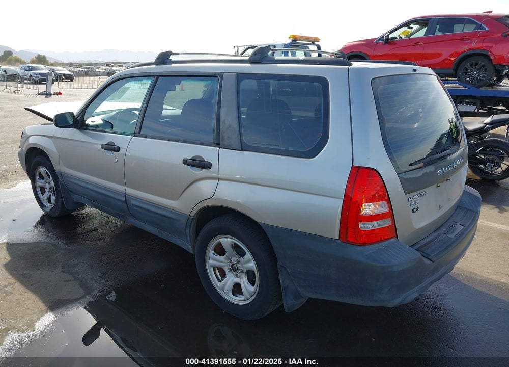 2005 SUBARU FORESTER 2.5X VIN: JF1SG63685H707644