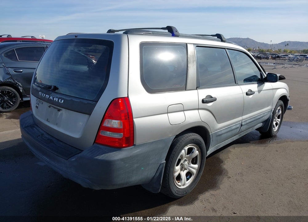 2005 SUBARU FORESTER 2.5X VIN: JF1SG63685H707644