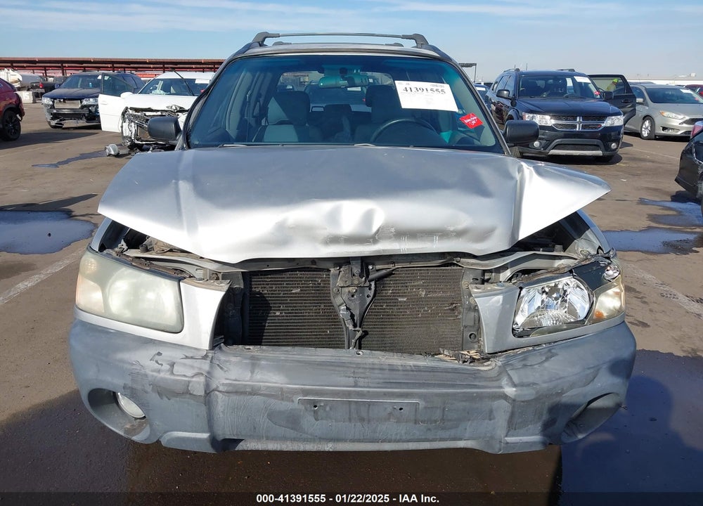 2005 SUBARU FORESTER 2.5X VIN: JF1SG63685H707644