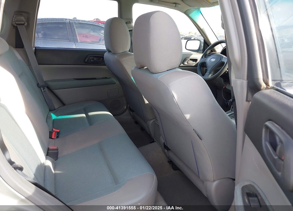 2005 SUBARU FORESTER 2.5X VIN: JF1SG63685H707644