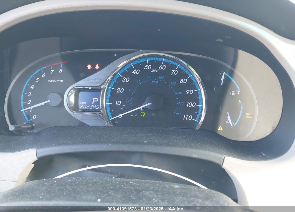 2012 TOYOTA SIENNA XLE V6 8 PASSENGER VIN: 5TDYK3DC7CS269522