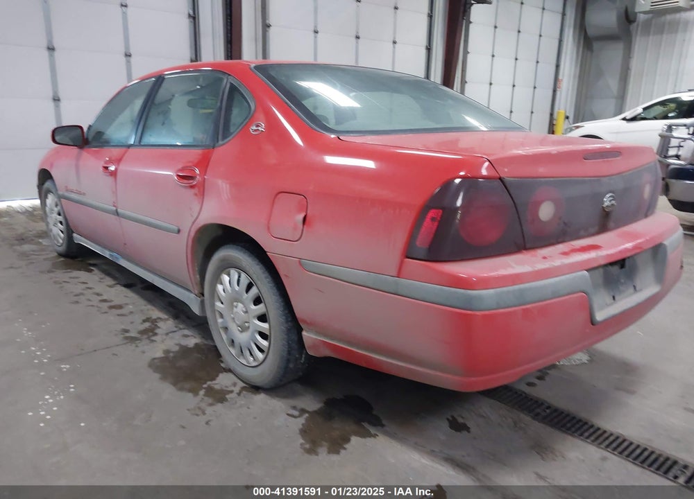 2000 CHEVROLET IMPALA VIN: 2G1WF52E7Y9362979