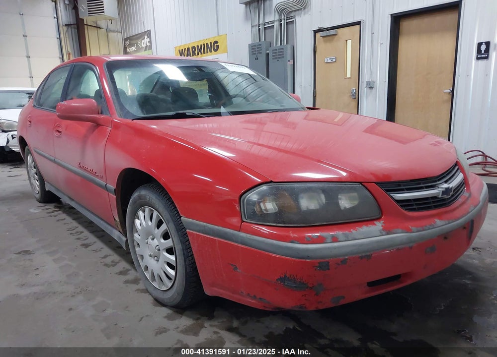 2000 CHEVROLET IMPALA VIN: 2G1WF52E7Y9362979