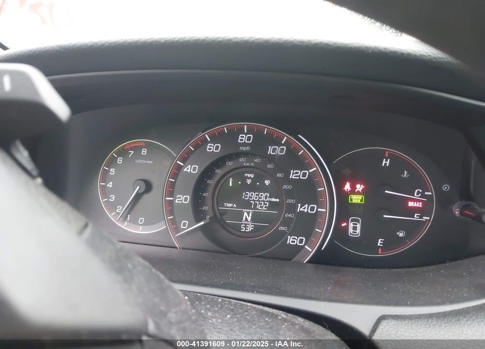 2013 HONDA ACCORD VIN: 1HGCR2F53DA131541