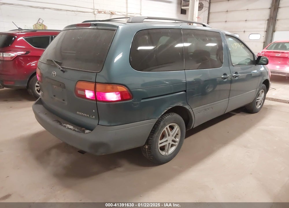 2000 TOYOTA SIENNA LE VIN: 4T3ZF13C3YU308076