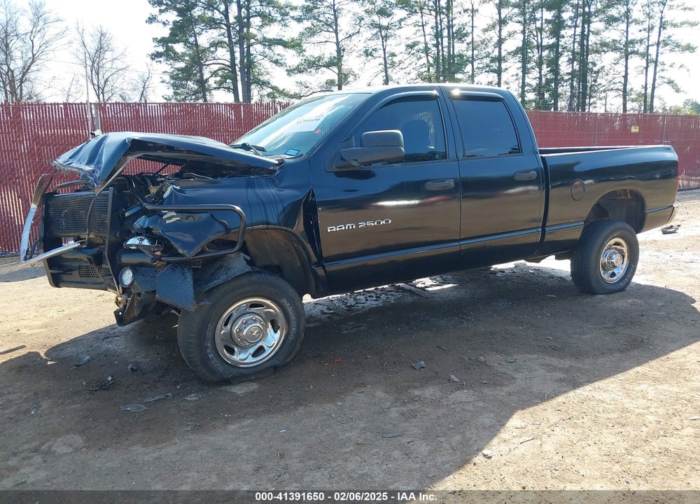 2005 DODGE RAM 2500 ST VIN: 3D7KS28C35G726778