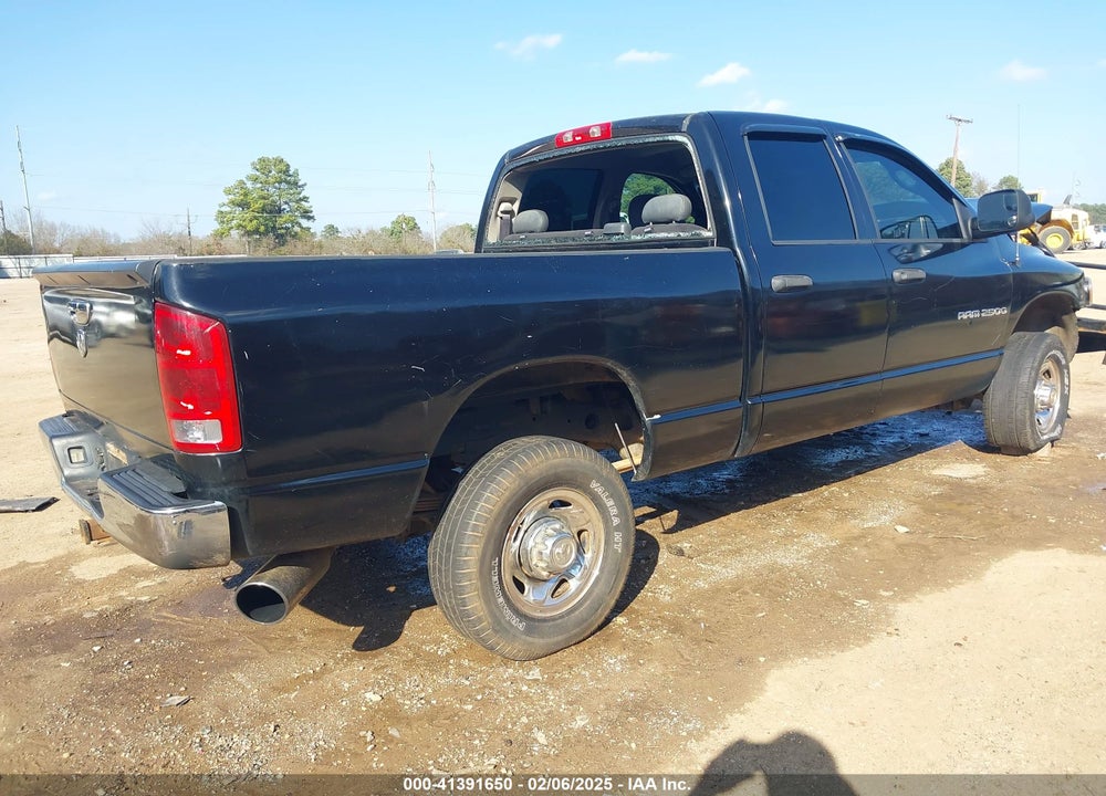 2005 DODGE RAM 2500 ST VIN: 3D7KS28C35G726778