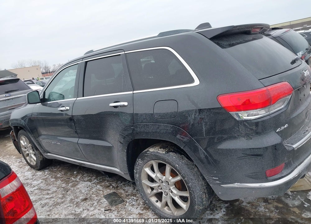 2014 JEEP GRAND CHEROKEE SUMMIT VIN: 1C4RJFJG9EC214204