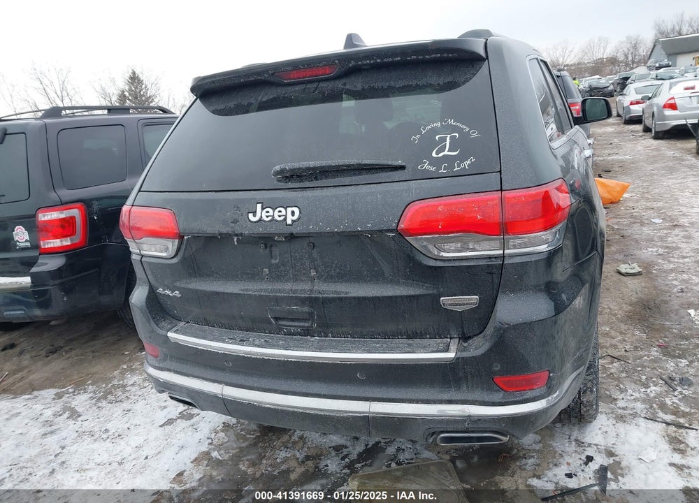 2014 JEEP GRAND CHEROKEE SUMMIT VIN: 1C4RJFJG9EC214204