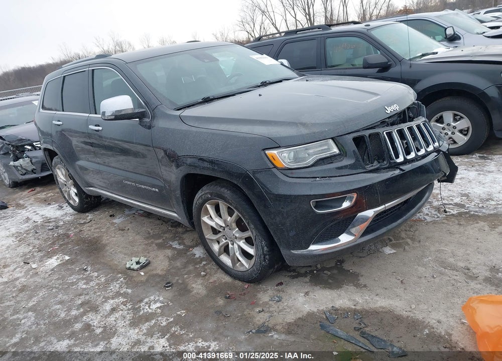 2014 JEEP GRAND CHEROKEE SUMMIT VIN: 1C4RJFJG9EC214204