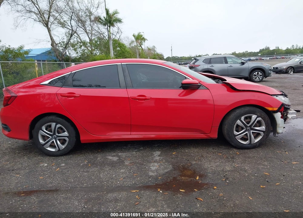 2016 HONDA CIVIC VIN: 2HGFC2F6XGH562939