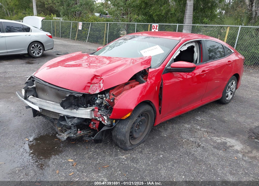 2016 HONDA CIVIC VIN: 2HGFC2F6XGH562939