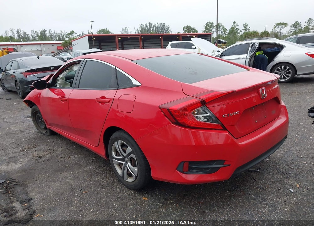 2016 HONDA CIVIC VIN: 2HGFC2F6XGH562939