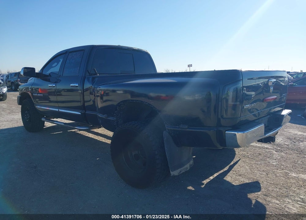 2006 DODGE RAM 3500 LARAMIE VIN: 3D7MX48C86G210794
