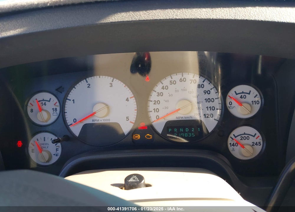 2006 DODGE RAM 3500 LARAMIE VIN: 3D7MX48C86G210794