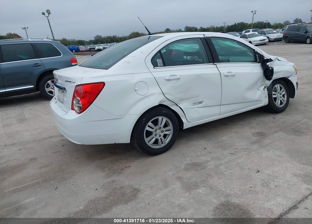 2012 CHEVROLET SONIC VIN: 1G1JC5SH4C4192752