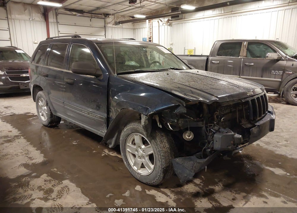 2005 JEEP GRAND CHEROKEE LAREDO VIN: 1J4GR48K05C678877