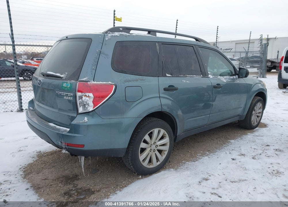 2012 SUBARU FORESTER 2.5X VIN: JF2SHABC3CH445614