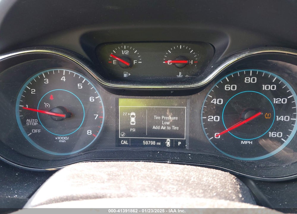 2017 CHEVROLET CRUZE LT AUTO VIN: 1G1BE5SM6H7182872