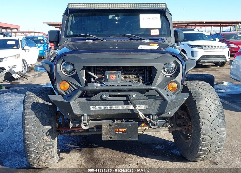2008 JEEP WRANGLER UNLIMITED RUBICON VIN: 1J8GA69158L616452