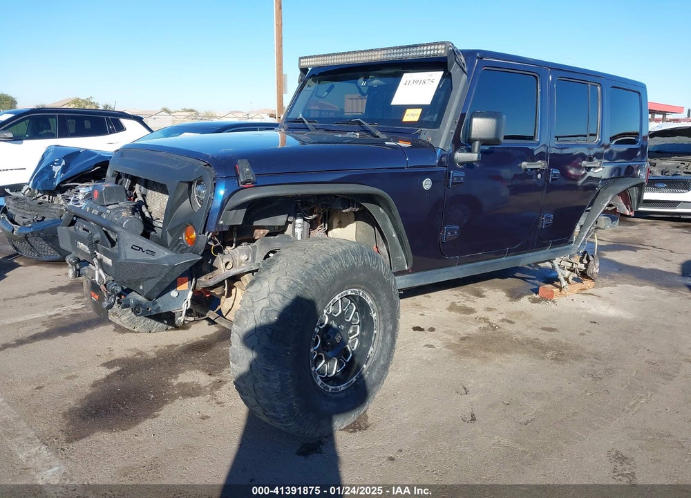 2008 JEEP WRANGLER UNLIMITED RUBICON VIN: 1J8GA69158L616452