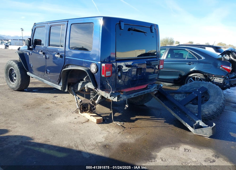 2008 JEEP WRANGLER UNLIMITED RUBICON VIN: 1J8GA69158L616452