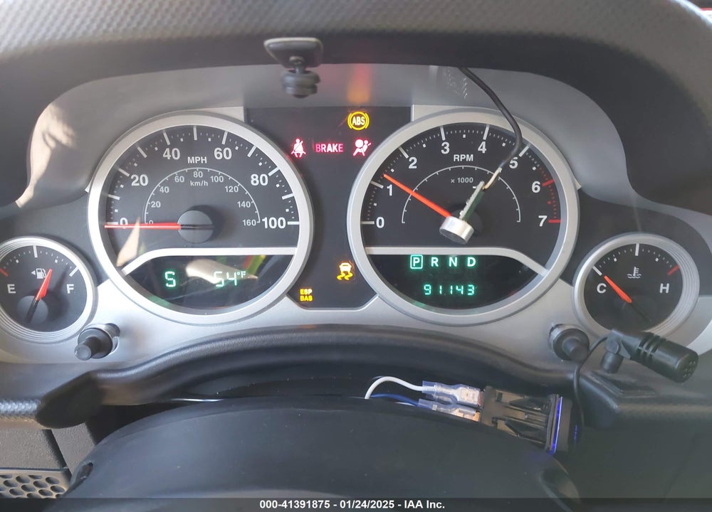 2008 JEEP WRANGLER UNLIMITED RUBICON VIN: 1J8GA69158L616452