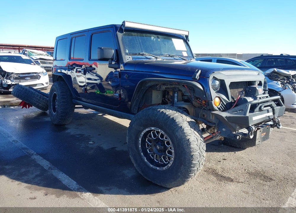 2008 JEEP WRANGLER UNLIMITED RUBICON VIN: 1J8GA69158L616452
