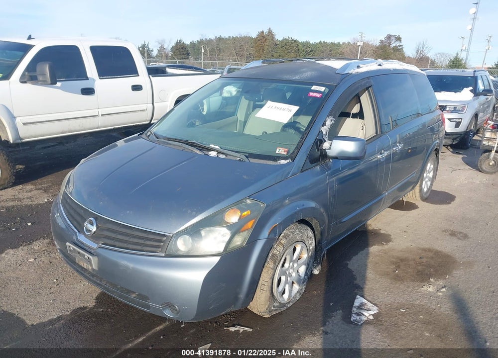 2008 NISSAN QUEST 3.5 S VIN: 5N1BV28U38N105543