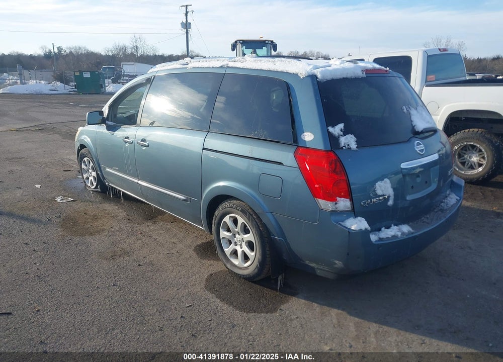 2008 NISSAN QUEST 3.5 S VIN: 5N1BV28U38N105543