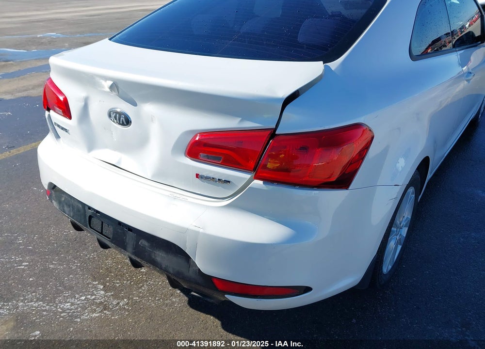 2014 KIA FORTE KOUP VIN: KNAFX6A87E5248587